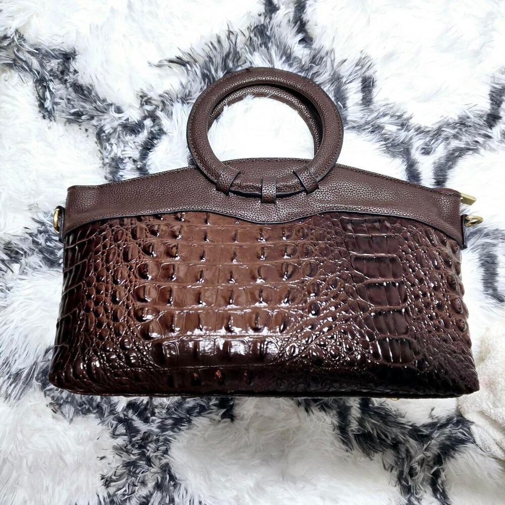 Retro Women's Crocodile Pattern Bag